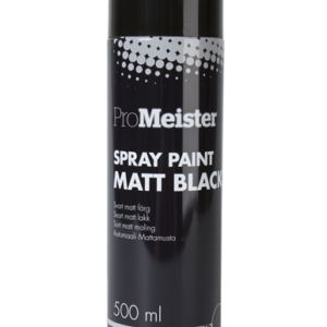 Promeister - Sprayfarge Matt Svart - 500 ML