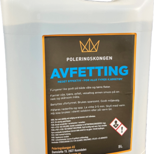 Avfetting 5 L - Saltfjerner - V2