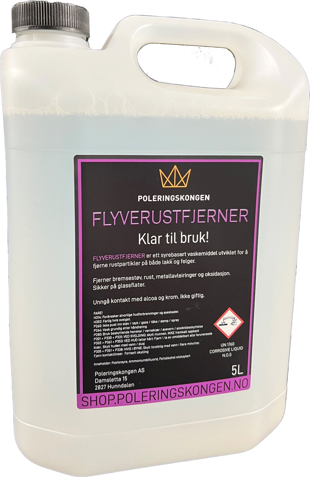 Flyverustfjerner - 5 L