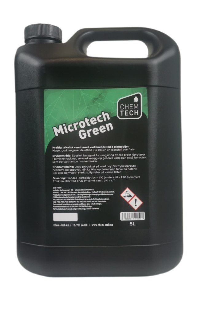 Microtech Green - 5 L - Gulvvask