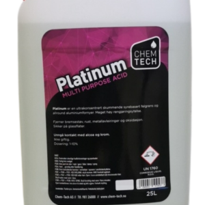 Platinum - Felgsyre og Metallpartikkelfjerner - 25 L