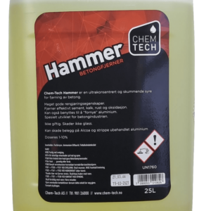 Chem-Tech - Hammer - Betongsyre - Superkonsentrat - 25 L