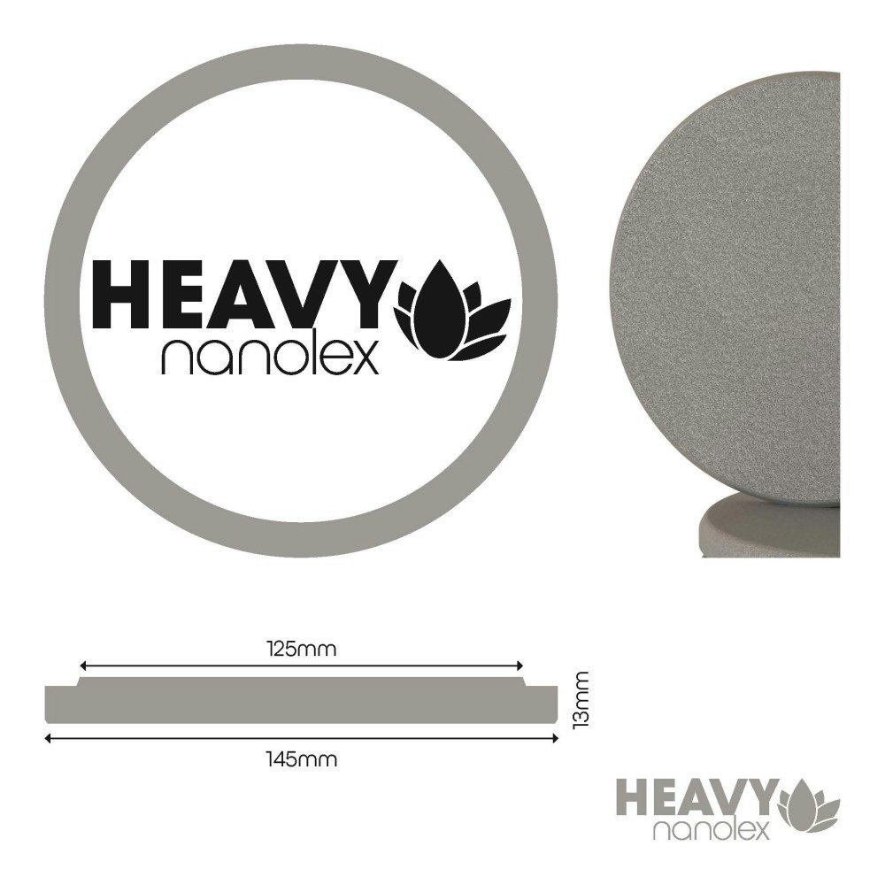 Polishing Pad - 145x13x125 - Hard Gray - Single