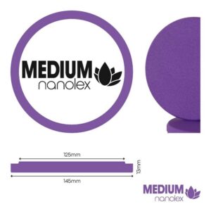 Polishing Pad - 145x13x125 - Medium Purple - Single