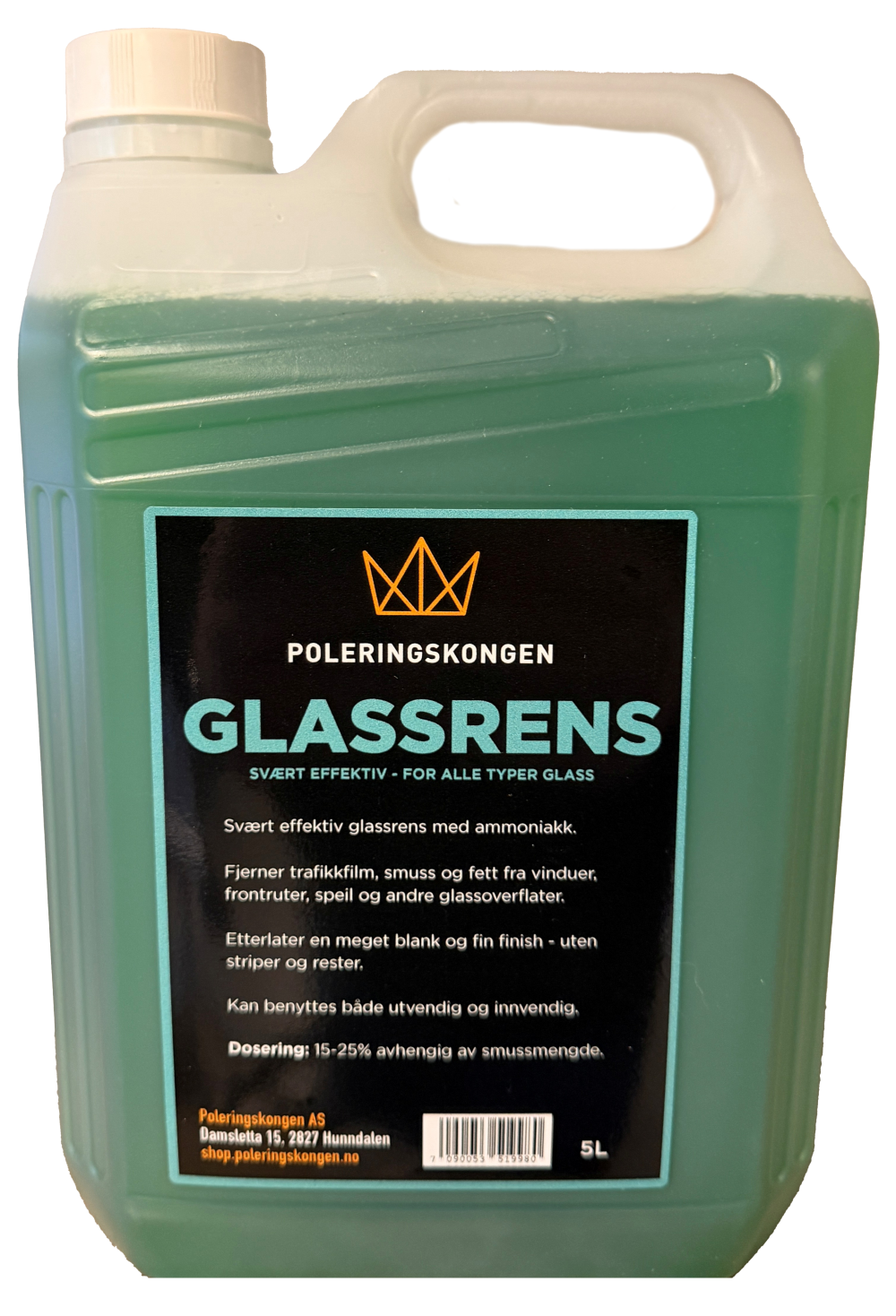 Vindusvask - 5 L - Glassrens