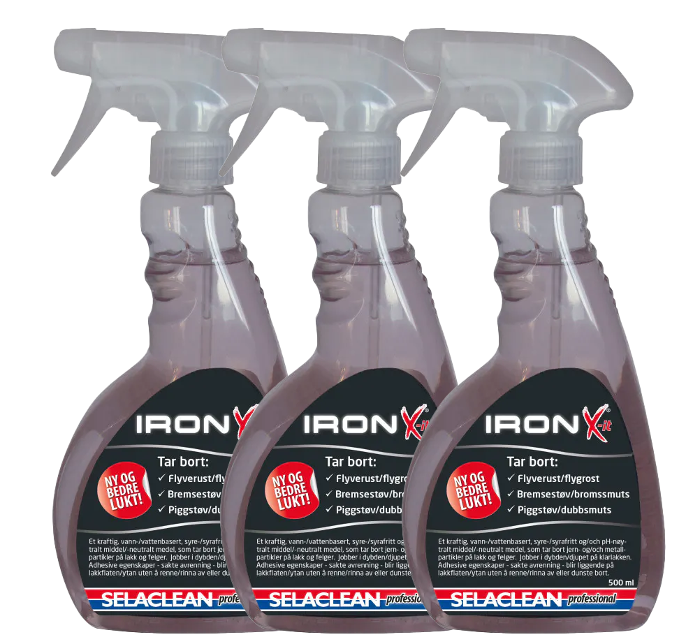 Professional - Iron X - IT - 500ML - 3 STK