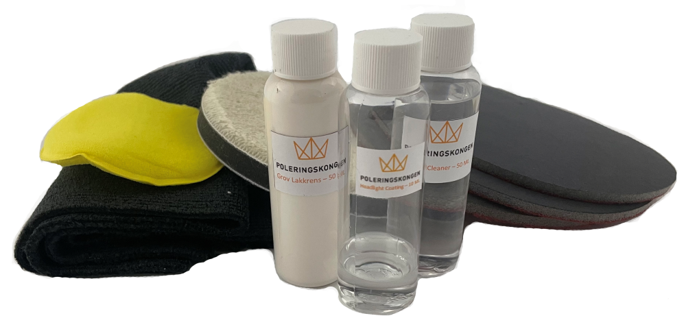 PK Pro - Lykteslipingskit - Reparer lyktene dine!