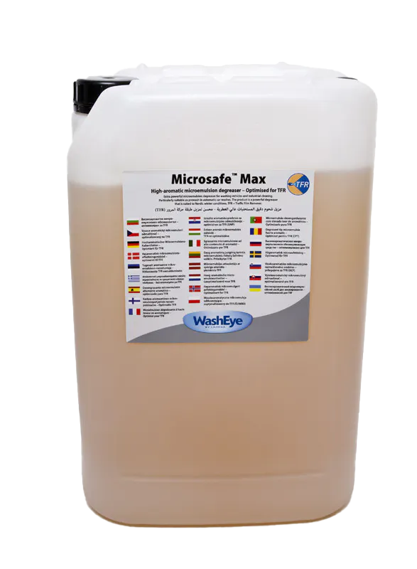 Microsafe Max - 25 L - Kraftig Avfettingsmiddel