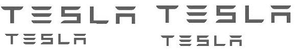 Kaliper dekor - Tesla - Sølv - 4 stk