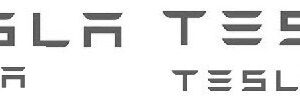 Kaliper dekor - Tesla - Sort- 4 stk