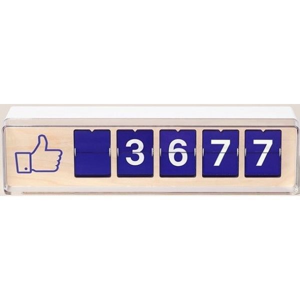 Smiirl Facebook Teller