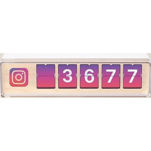 Smiirl Instagram Teller